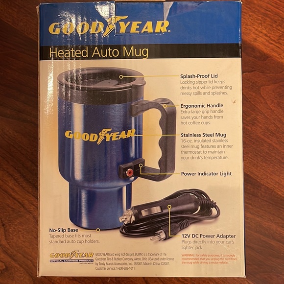 Good Year heated auto mug - Picture 3 of 4
